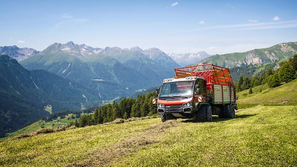 I veicoli Aebi sono onnipresenti nel panorama agricolo svizzero.