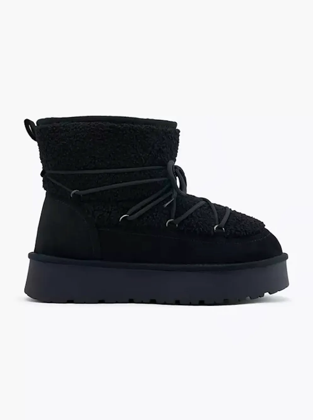 Trendschuh Moon Boots. Gibt es ebenfalls für circa 60 Franken auch in Schwarz.