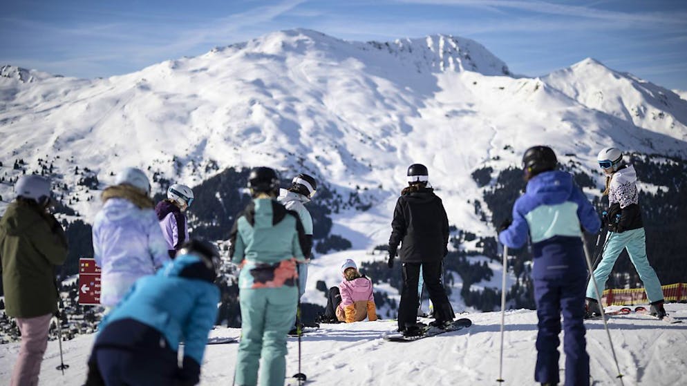 80 Prozent der Unfälle auf Schneesportpisten geschehen beim Skifahren.