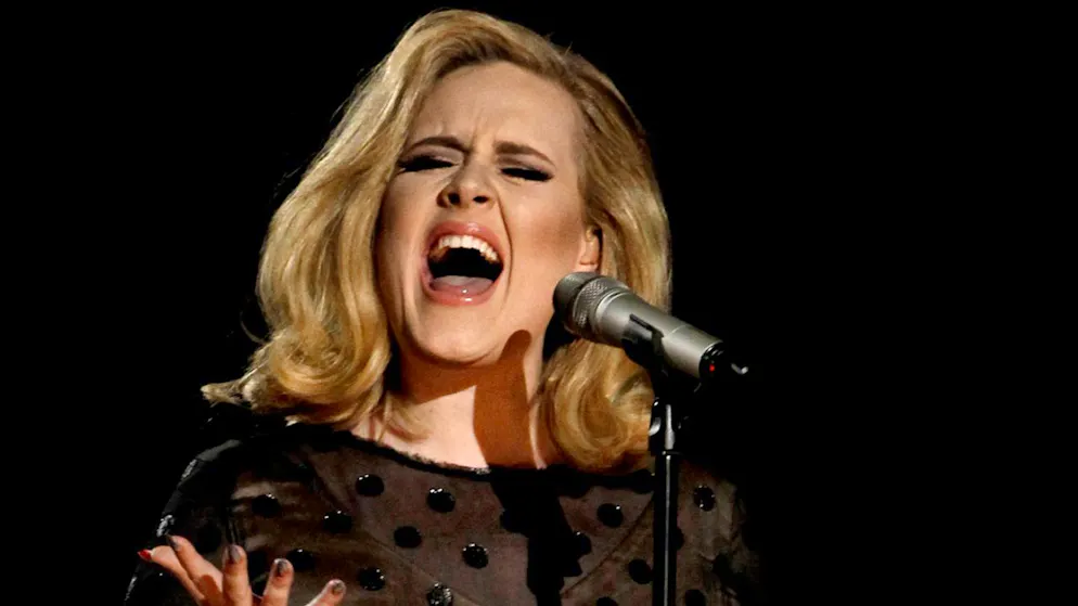 La cantante britannica Adele (foto d'archivio)