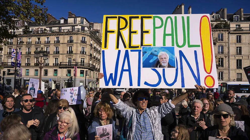 Les militants et partisans de Paul Watson ont été entendus.