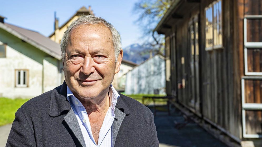 Der Immobilieninvestor Samih Sawiris – im Bild auf der Halbinsel Isleten – will sein Unternehmen Orascom DH von der Börse nehmen. (Archivbild)