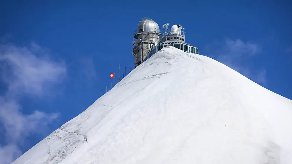 Im vergangenen Sommer gab es auf dem Jungfraujoch nur etwa halb so viele Frosttage im Vergleich zur langjährigen Referenzperiode. (Archivbild)