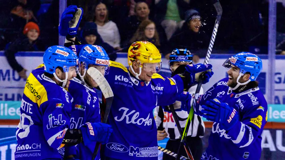 Lundskog's revenge on the Bern Ice Skating Club - Gallery. Kloten trembles against Lugano after squandering a 3-0 lead, but still celebrates in the end