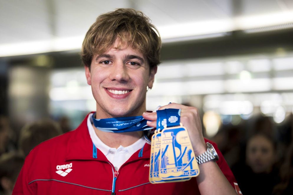 Noè Ponti in occasioni dei recenti Mondiali di nuoto in vasca corta svoltisi in Ungheria è stato un cannibale: il ticinese è tornato a casa con tre medaglie d'oro.