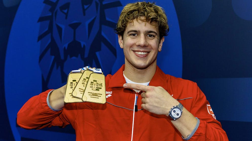 Noè Ponti: il nuotatore di classe mondiale, simpatico e comunicatore in quattro lingue.