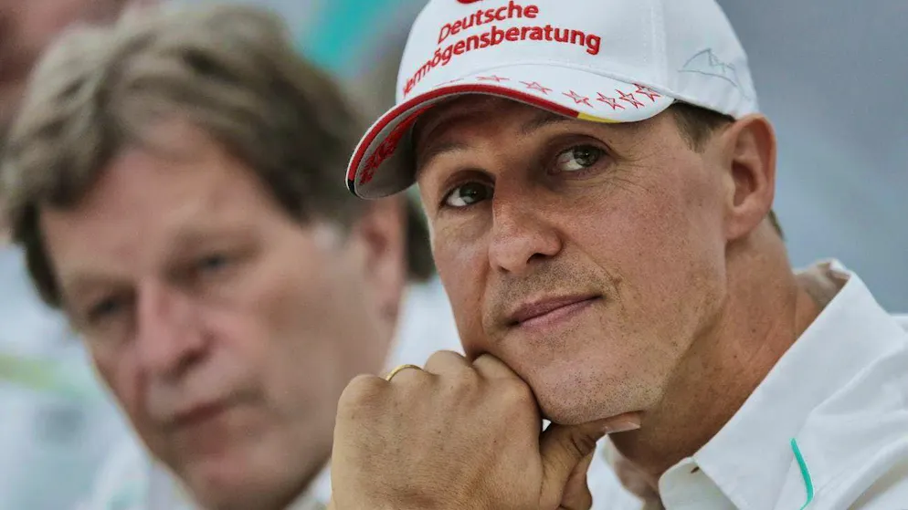 This is how the public remembers him: Michael Schumacher in an archive photo from 2012