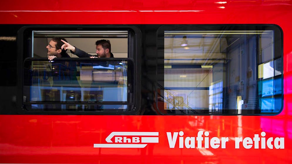 La Ferrovia retica ha presentato cifre positive durante la conferenza stampa odierna. (Immagine simbolica)