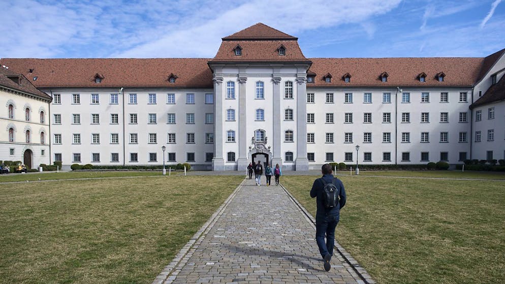 RhySearch erhält gemäss dem St. Galler Volkswirtschaftsdepartement die Anerkennung als Technologiekompetenzzentrum von nationaler Bedeutung. Im Bild zu sehen ist das Regierungsgebäude in St. Gallen. (Archivbild)