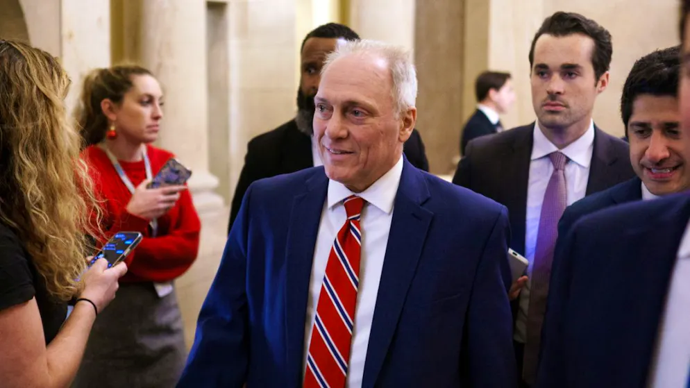 Le chef de la majorité républicaine à la Chambre des représentants, Steve Scalise, n'a pas réussi à faire passer le texte de son parti.