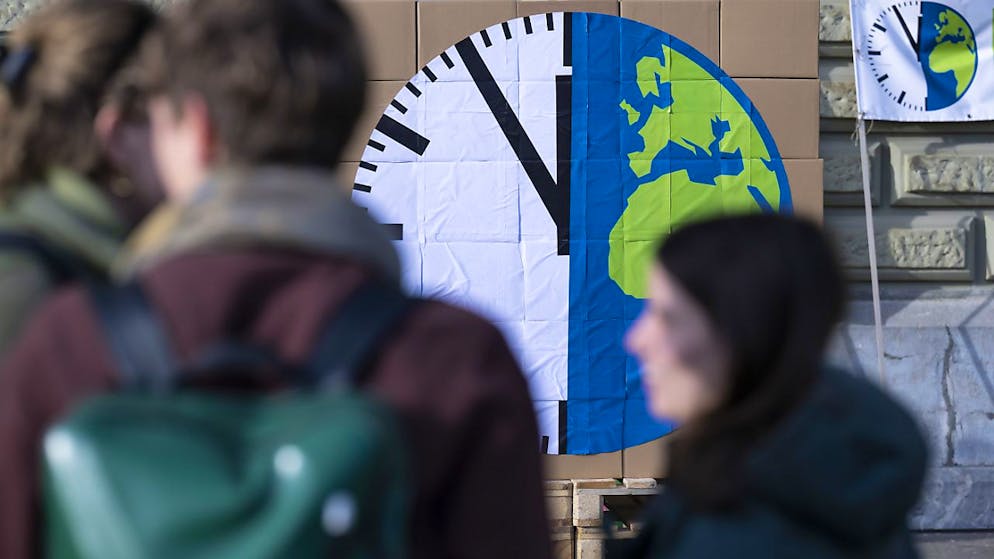 Die Jungen Grünen reichten die Umweltverantwortungsinitiative im Februar 2023 ein. (Archivbild)