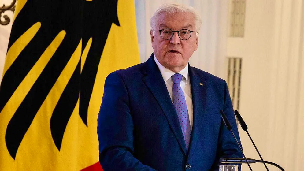 ARCHIVE - Frank-Walter Steinmeier called early federal elections after the end of the "traffic light" government at the beginning of November.