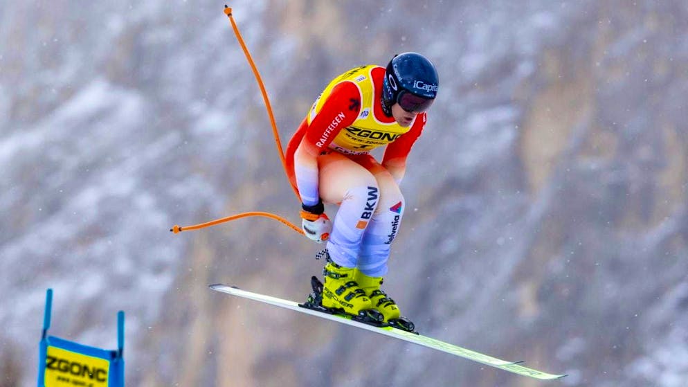 Odermatt ahead of Von Allmen - Another Swiss double success - Gallery. Stefan Rogentin equals his second-best results in World Cup downhill races with 10th place