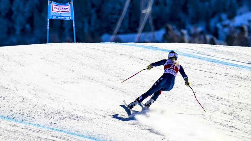 Vonn is looking forward to skiing down the slopes at over 100 km/h again.