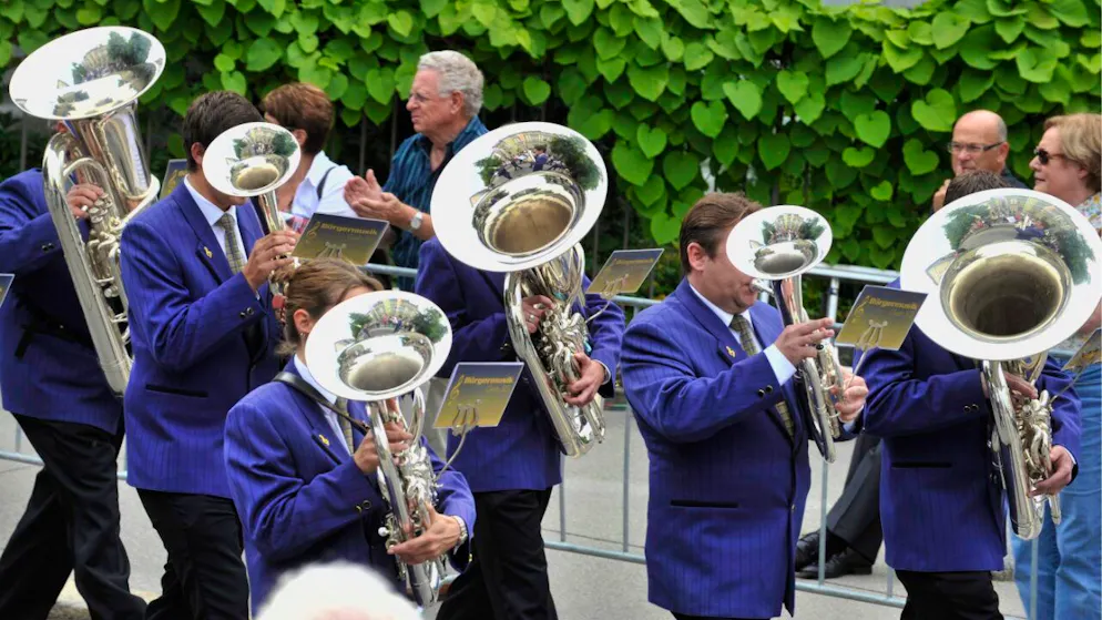 Biel ist Gastgeberstadt des 35. Eidgenössischen Musikfestes im Mai 2026. Das letzte wurde wegen der Corona-Pandemie abgesagt. (Archivbild)