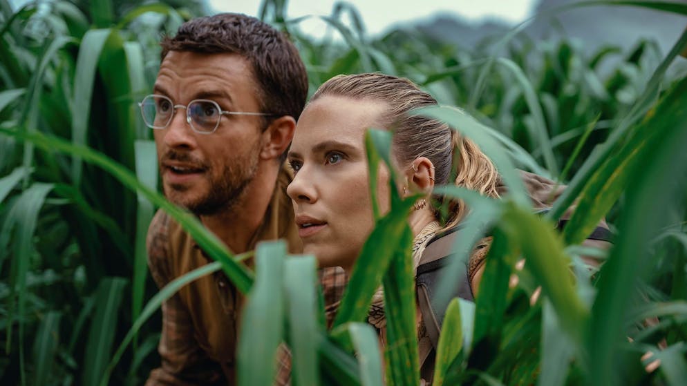 This film was released in 2025. Jonathan Bailey and Scarlett Johansson star in the story of “Jurassic” - The protagonists.