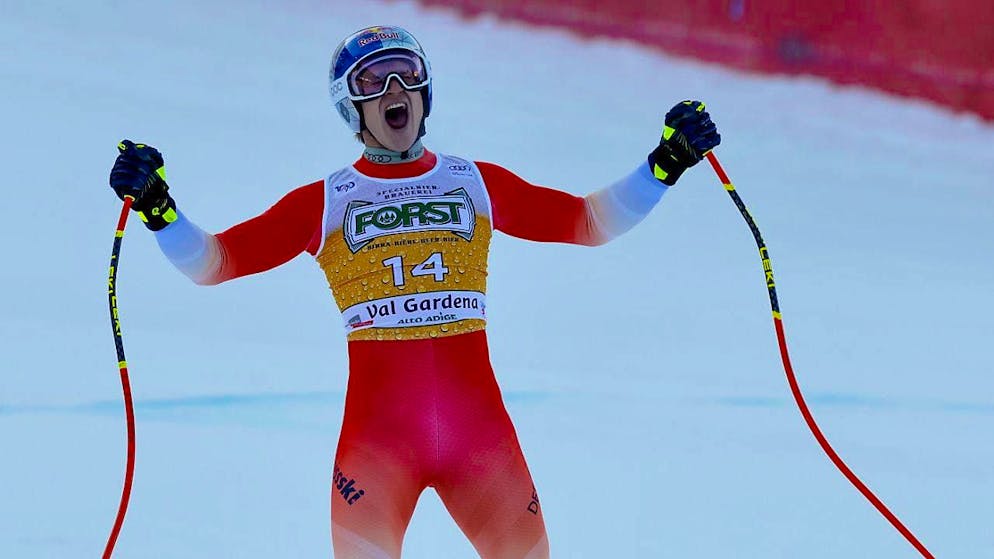 Odermatt ahead of Von Allmen - Another Swiss double success - Gallery. Marco Odermatt wins a World Cup downhill for the third time