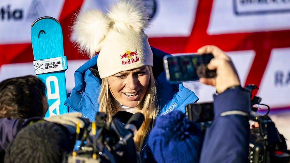 At the age of 40, Lindsey Vonn is once again attracting the attention of the skiing world