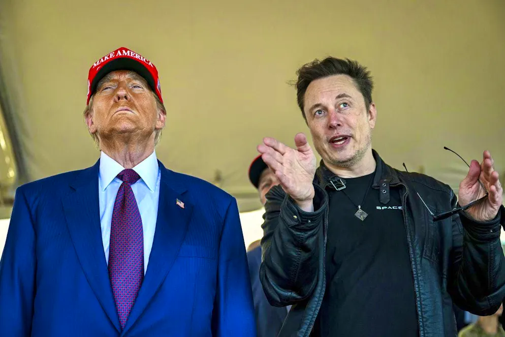 Is Musk telling Trump where to go? For the first time, his influence is being felt in the budget compromise (archive image).