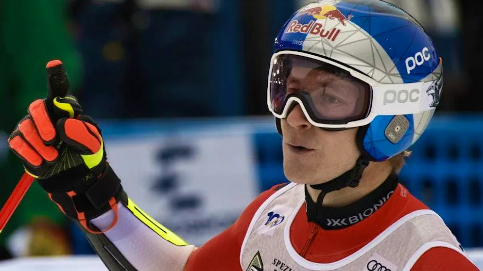 Marco Odermatt wins the giant slalom in Alta Badia.