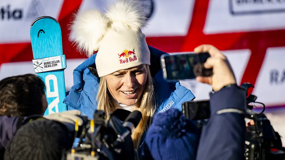 Mit 40 Jahren zieht Lindsey Vonn die Aufmerksamkeit der Skiwelt wieder auf sich