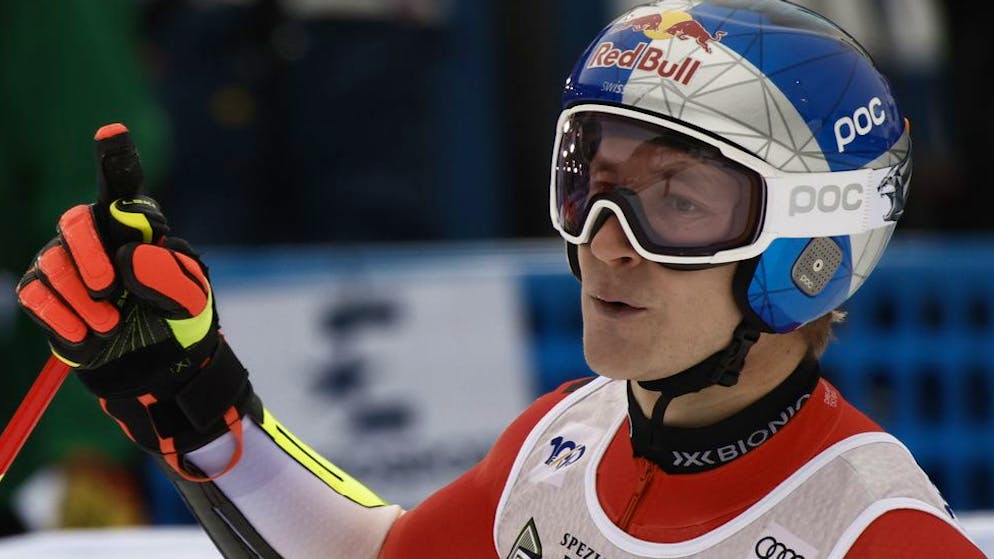 Marco Odermatt gewinnt den Riesenslalom in Alta Badia.