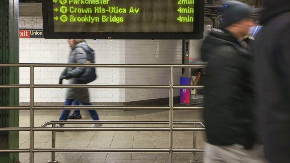 La metropolitana di New York è divenuta negli ultimi anni un luogo sempre più pericoloso. (Foto simbolica)