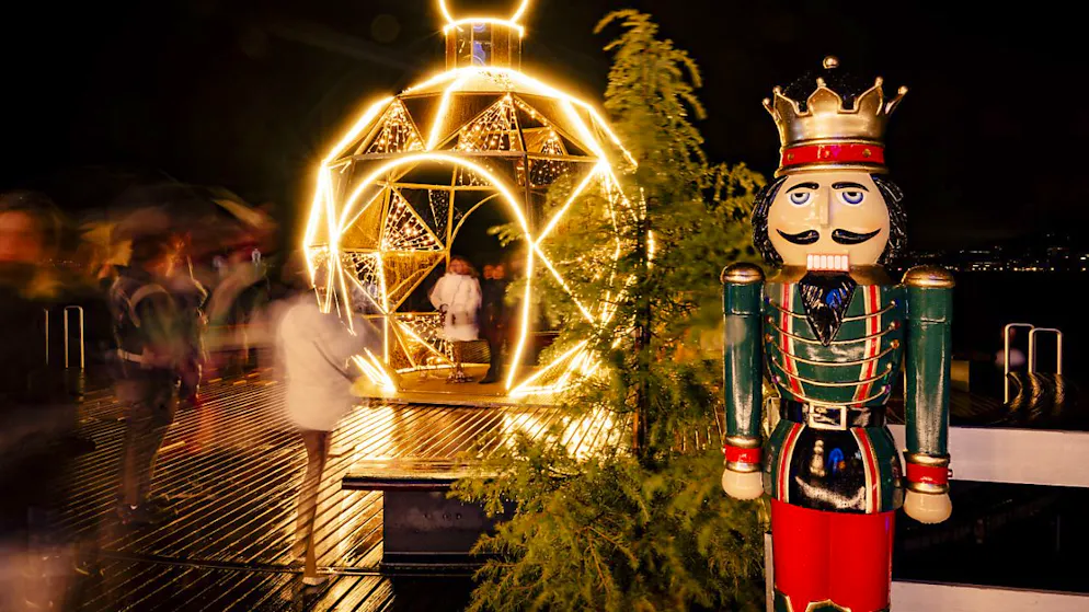 Riviera Noël a attiré plus d'un demi-million de visiteurs pendant un mois à Montreux, Vevey et Villeneuve (archives).