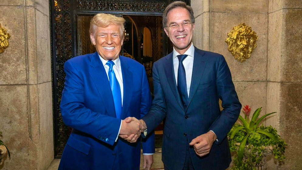 NATO Secretary General: I'm worried about the long term - Gallery. "He will want us to do more," said Rutte (r.) on possible future demands from Donald Trump. (archive picture)