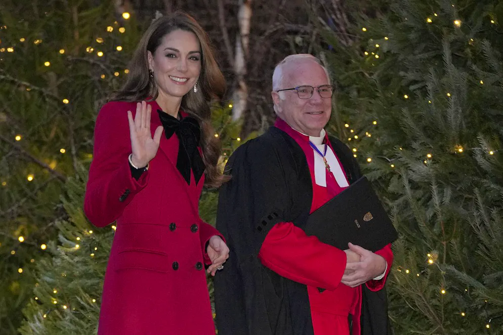 Kate a assisté à la cérémonie de chants «Together at Christmas» à l'abbaye de Westminster, à Londres, le 6 décembre 2024.