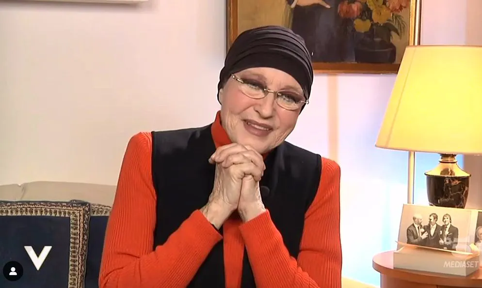 Eleonora Giorgi in diretta video a Verissimo