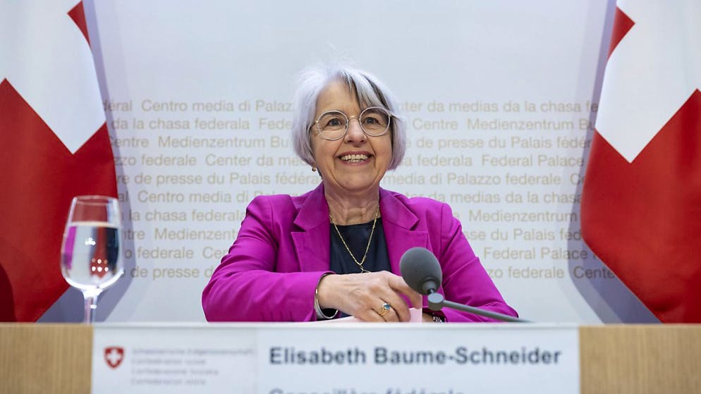 Innenministerin Elisabeth Baume-Schneider hat den Fahrplan des Bundesrats auf dem Weg zu einer inklusiven Gesellschaft präsentiert.