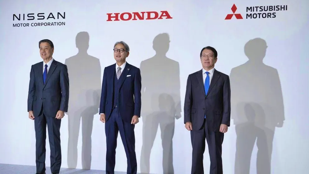 Honda and Nissan want to join forces. Mitsubishi is also set to join. (Image: The Associated Press, 23.12.2024)