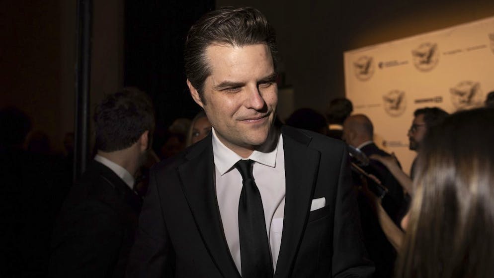 Matt Gaetz: Der Mann, den Trump zum Justizminister machen wollte, wird mit schweren Vorwürfen konfrontiert. (Archivbild) 