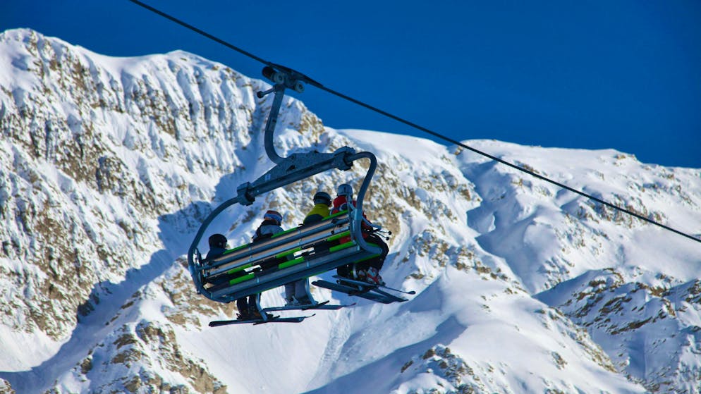 In France, 240 skiers were temporarily stranded due to a power failure