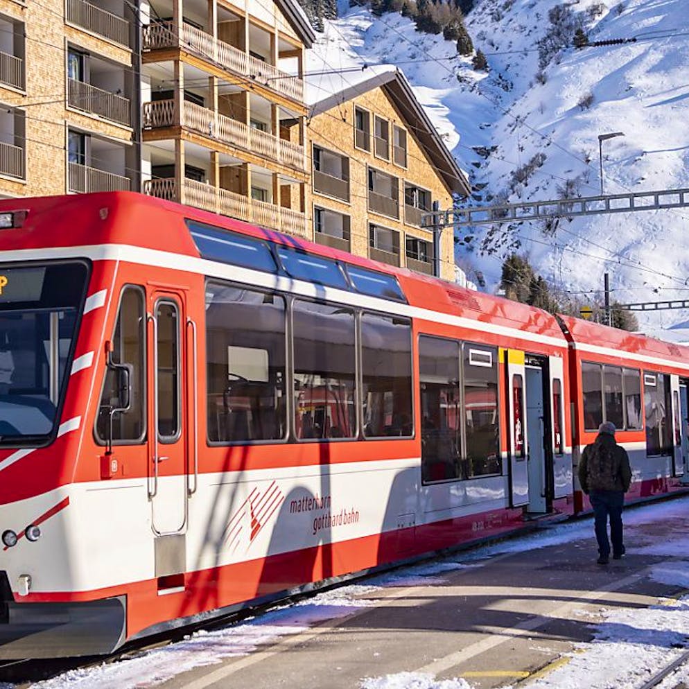 Entgleisung bei Täsch VS. Bahnstrecke nach Zermatt unterbrochen