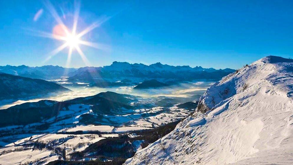 The Dévoluy ski resort is located at an altitude of 1500 to 2500 meters between Gap and Grenoble. (archive picture)