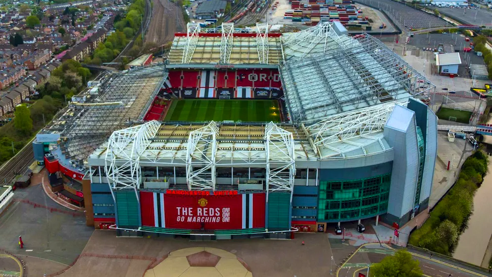 Il Manchester United gioca all'Old Trafford dal 1910.