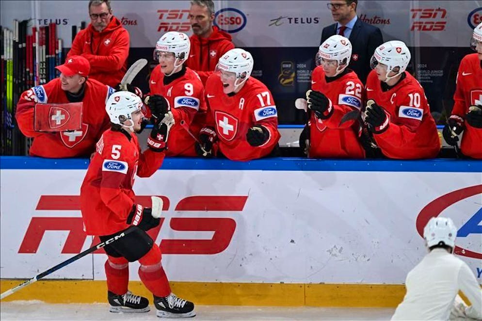 I festeggiamenti per una rete