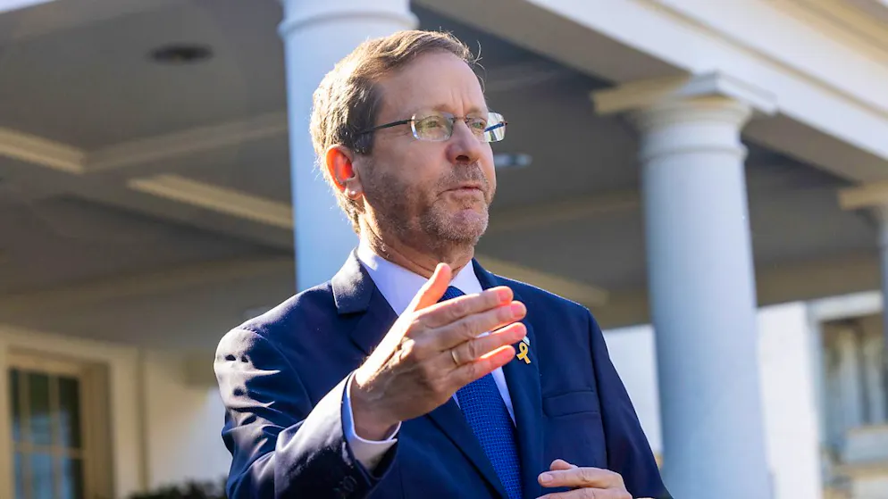 Il presidente israeliano Isaac Herzog.