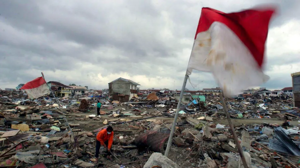 L'Asie commémore le tsunami de 2004, qui avait fait 220'000 morts - Gallery. Le tsunami avait fait plus de 120'000 morts dans le nord de l'île de Sumatra (archives).