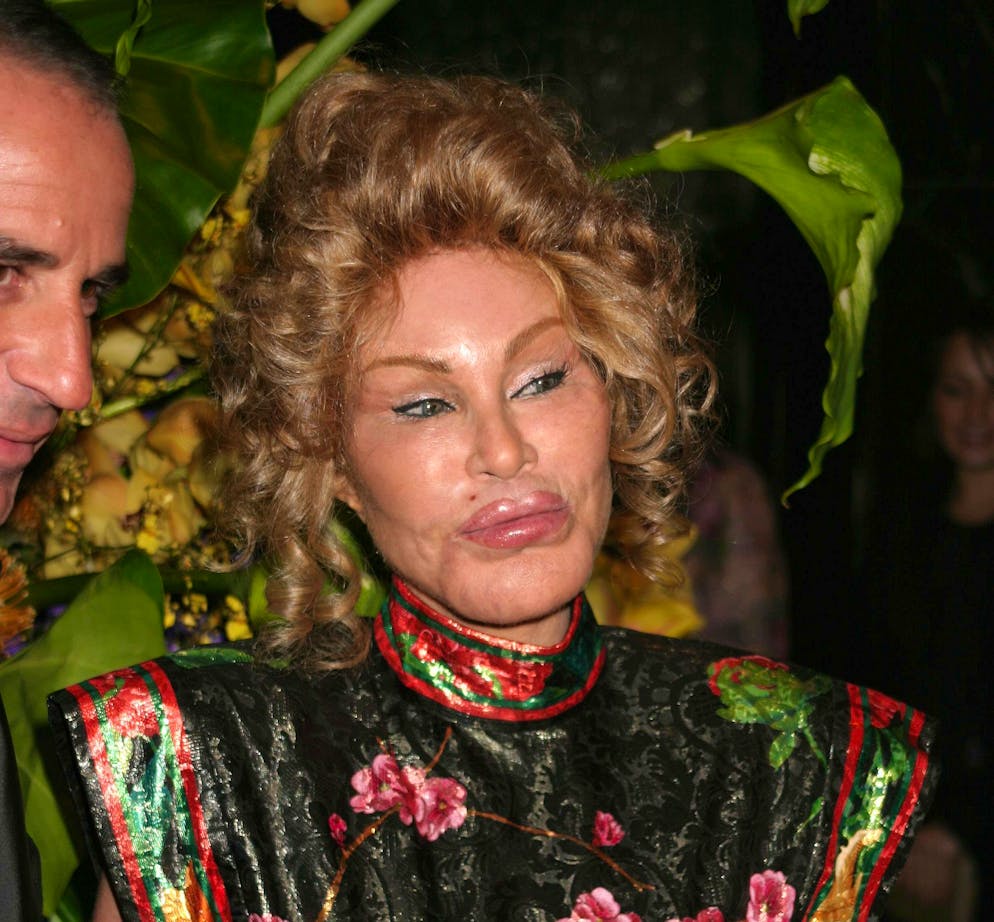 Dieses Bild von Jetsetterin Jocelyn Wildenstein entstand 2003 in New York.