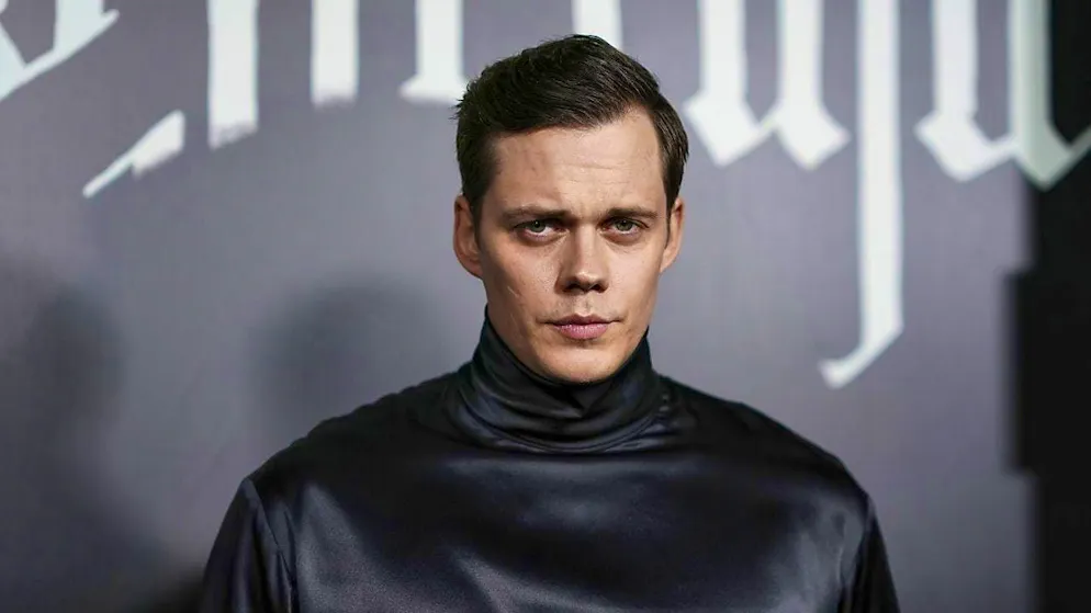 Bill Skarsgård plays the role of the terrifying vampire Count Orlok in the scary movie "Nosferatu". (archive picture)