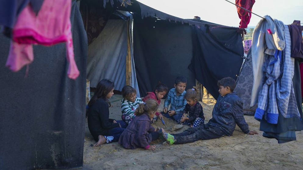 Il campo profughi di Khan Younis (archivio)