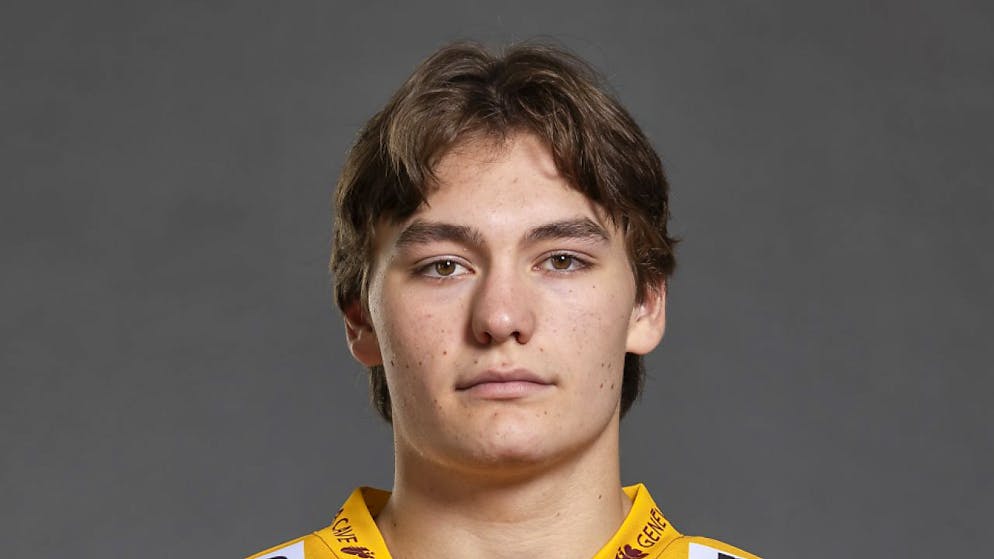 Eric Schneller von Genève-Servette traf für die Schweiz im Spiel gegen die Slowakei