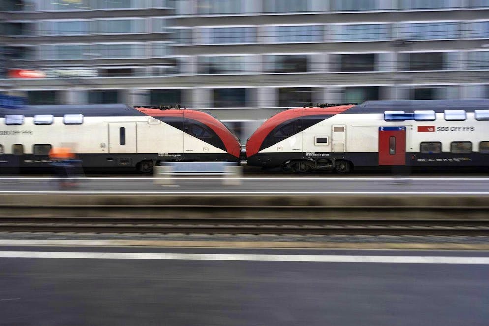 Rail traffic is partially interrupted. (symbolic picture)