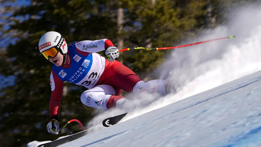Lisa Grill bei ihrem Einsatz vor zwei Wochen in Beaver Creek