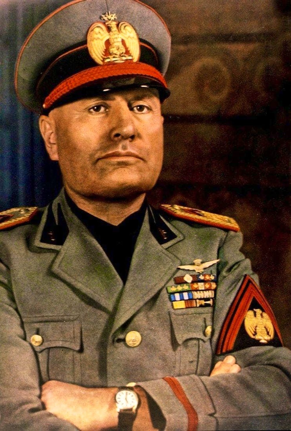 Benito Mussolini in 1940.