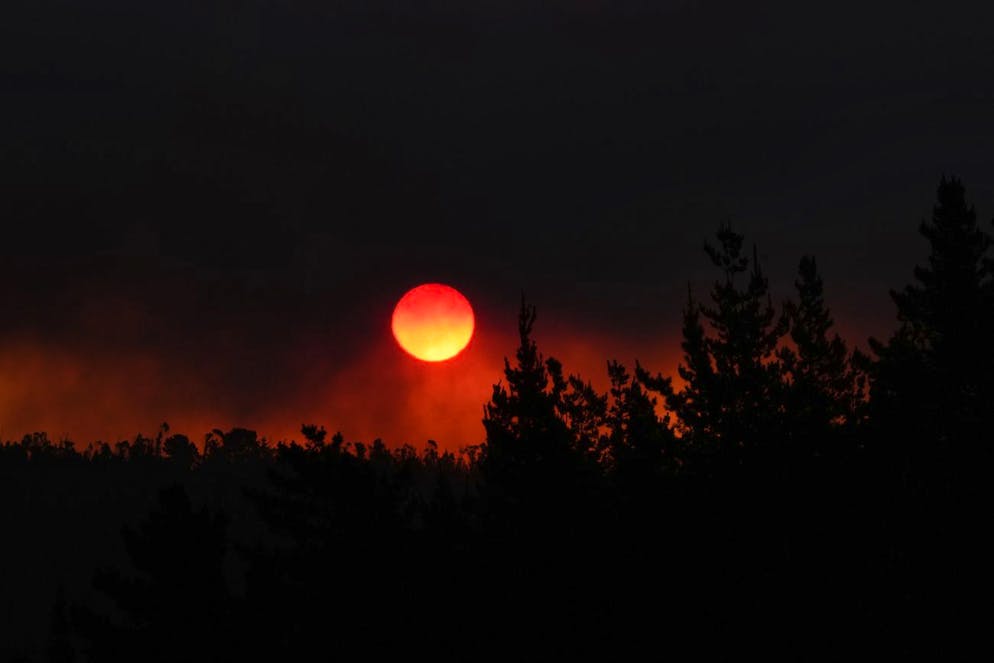 Il sole ha raggiunto il suo picco.