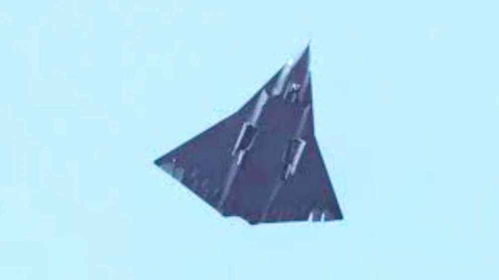 The fighter jet could be a JH-20 stealth bomber.
